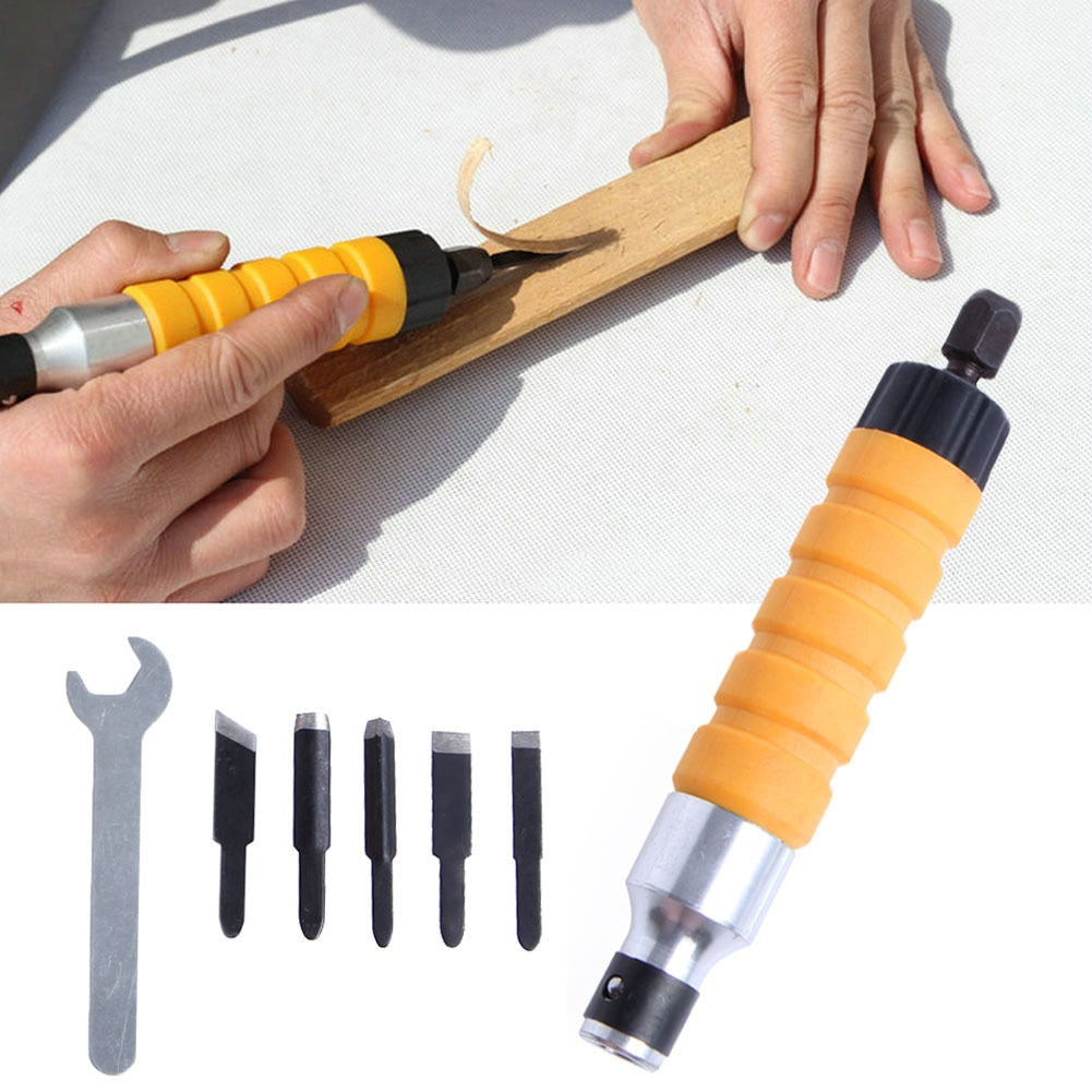 Wood Chisel Electric Carving Tool Set